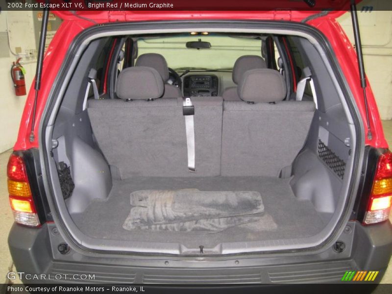 Bright Red / Medium Graphite 2002 Ford Escape XLT V6