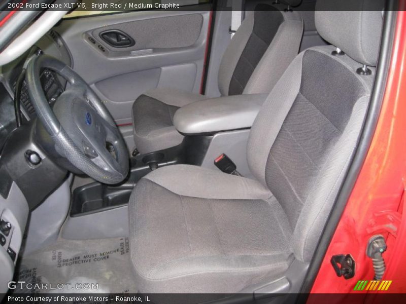 Bright Red / Medium Graphite 2002 Ford Escape XLT V6