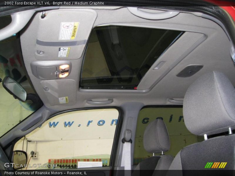 Bright Red / Medium Graphite 2002 Ford Escape XLT V6