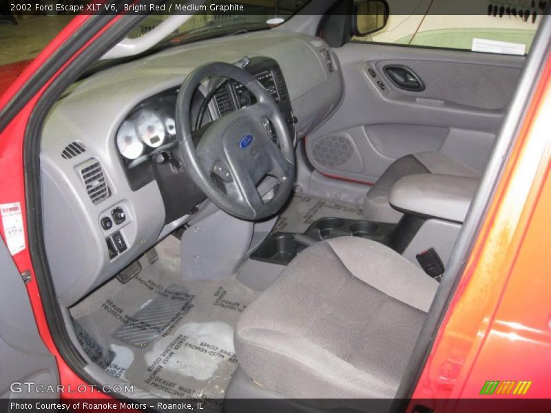 Bright Red / Medium Graphite 2002 Ford Escape XLT V6