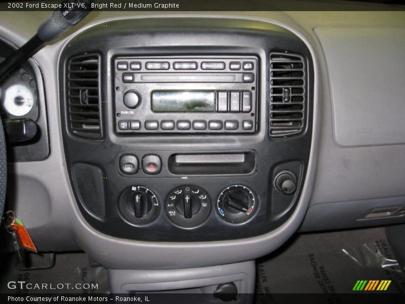 Bright Red / Medium Graphite 2002 Ford Escape XLT V6