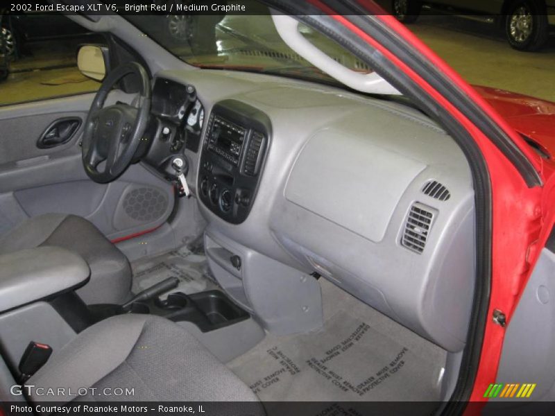 Bright Red / Medium Graphite 2002 Ford Escape XLT V6