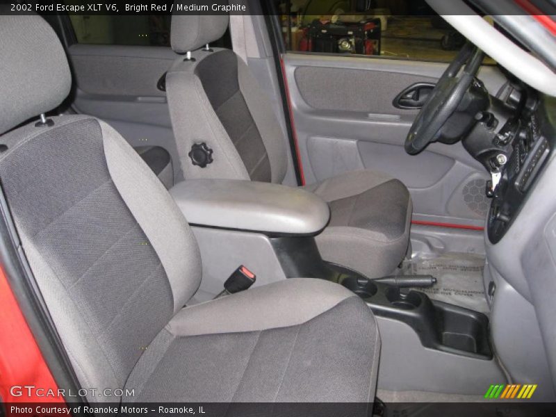 Bright Red / Medium Graphite 2002 Ford Escape XLT V6