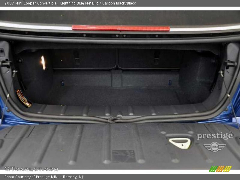 Lightning Blue Metallic / Carbon Black/Black 2007 Mini Cooper Convertible