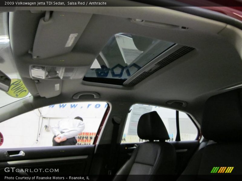 Salsa Red / Anthracite 2009 Volkswagen Jetta TDI Sedan