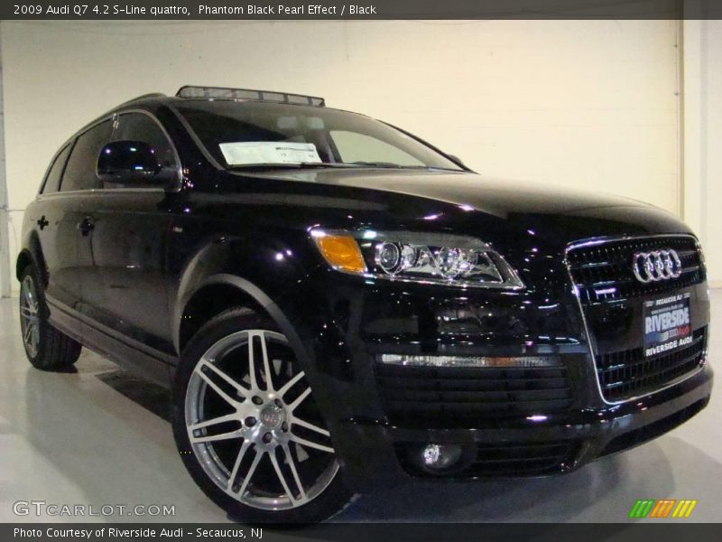 Phantom Black Pearl Effect / Black 2009 Audi Q7 4.2 S-Line quattro