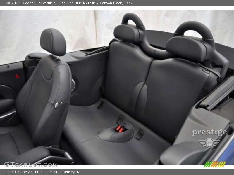Lightning Blue Metallic / Carbon Black/Black 2007 Mini Cooper Convertible