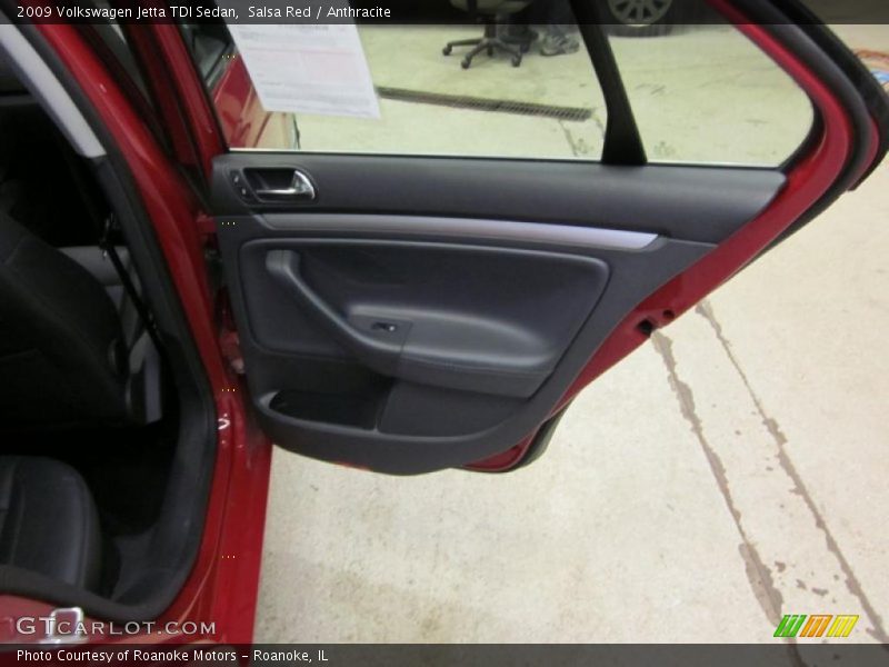 Salsa Red / Anthracite 2009 Volkswagen Jetta TDI Sedan
