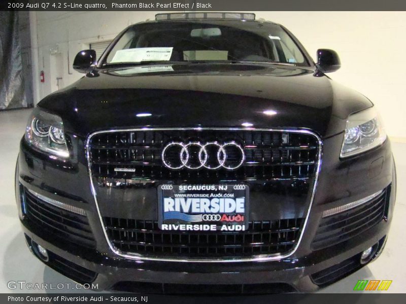 Phantom Black Pearl Effect / Black 2009 Audi Q7 4.2 S-Line quattro