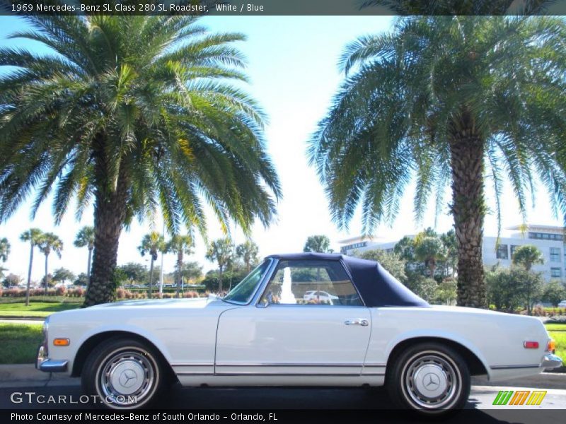  1969 SL Class 280 SL Roadster White