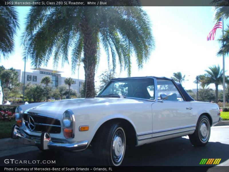 Front 3/4 View of 1969 SL Class 280 SL Roadster