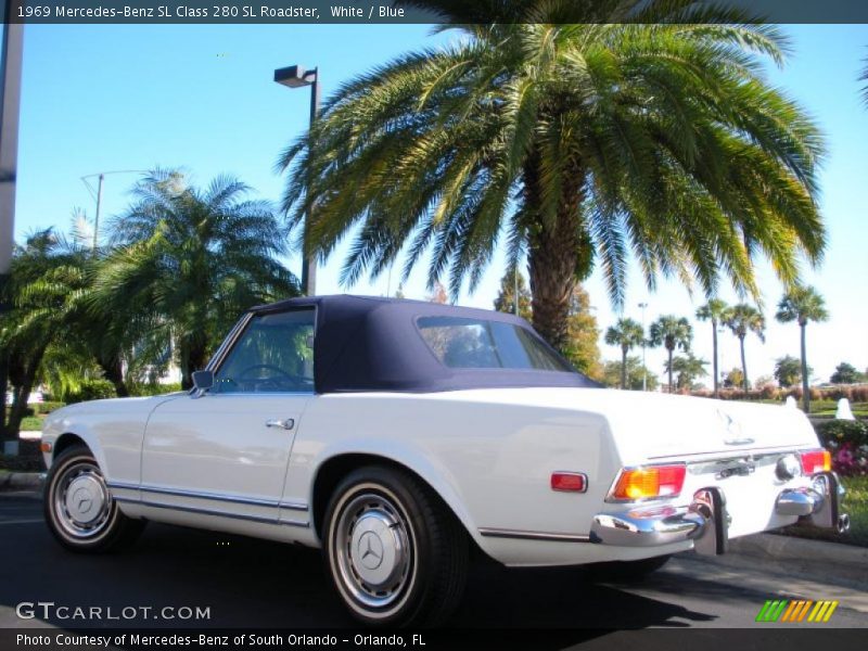  1969 SL Class 280 SL Roadster White