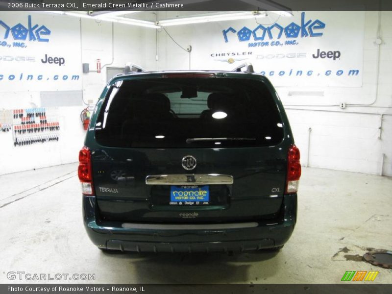 Emerald Green Metallic / Cashmere 2006 Buick Terraza CXL