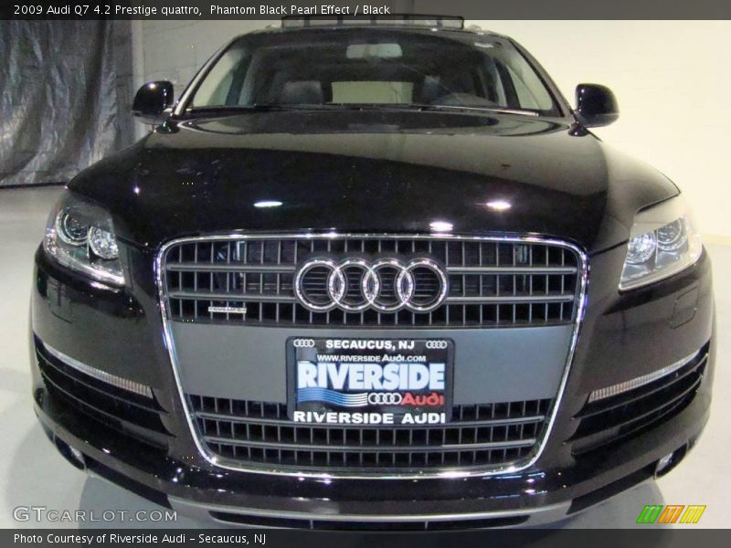Phantom Black Pearl Effect / Black 2009 Audi Q7 4.2 Prestige quattro