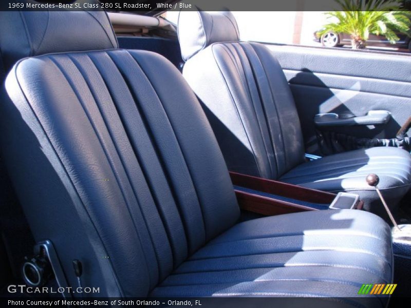  1969 SL Class 280 SL Roadster Blue Interior