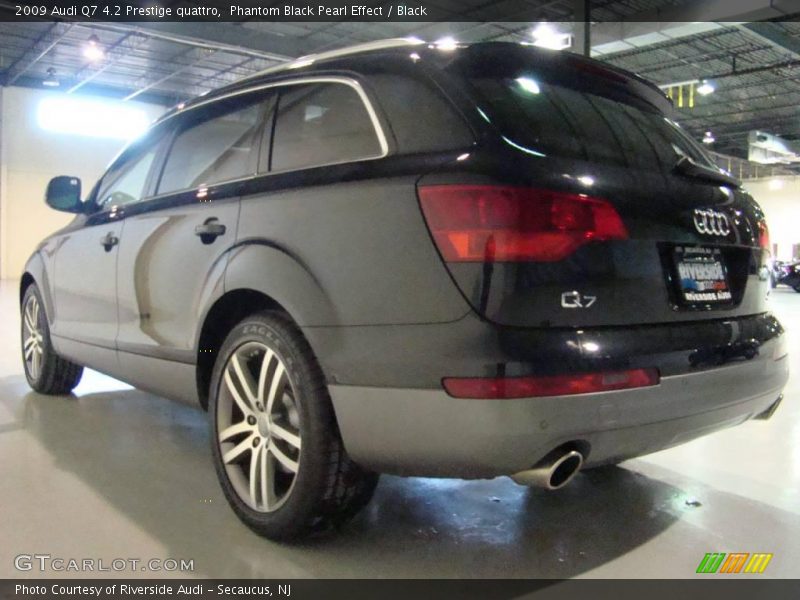 Phantom Black Pearl Effect / Black 2009 Audi Q7 4.2 Prestige quattro
