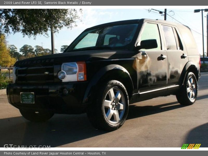 Santorini Black Metallic / Ebony 2009 Land Rover LR3 SE