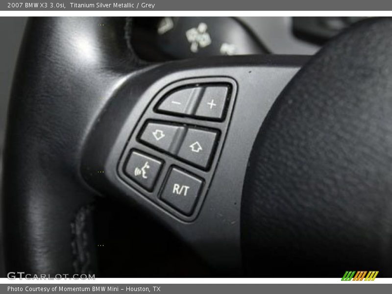 Titanium Silver Metallic / Grey 2007 BMW X3 3.0si