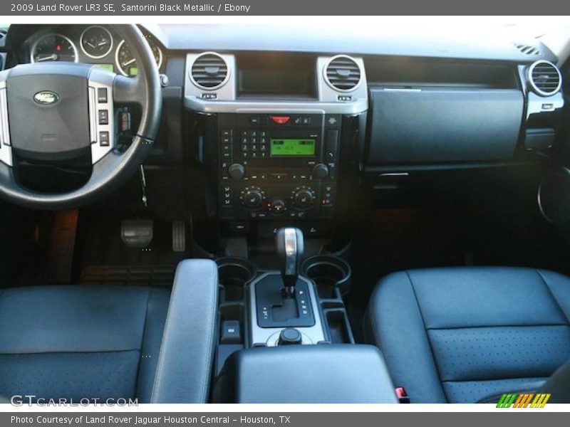 Dashboard of 2009 LR3 SE