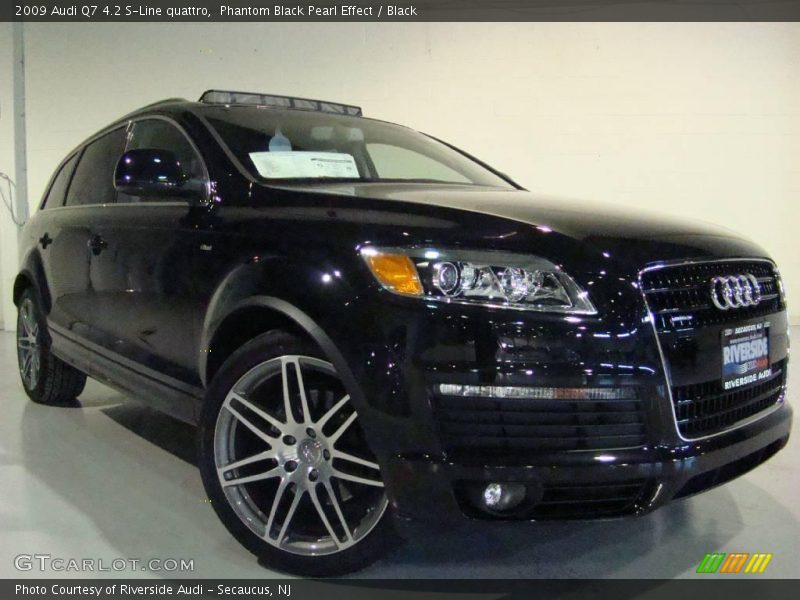Phantom Black Pearl Effect / Black 2009 Audi Q7 4.2 S-Line quattro