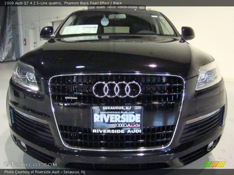 Phantom Black Pearl Effect / Black 2009 Audi Q7 4.2 S-Line quattro