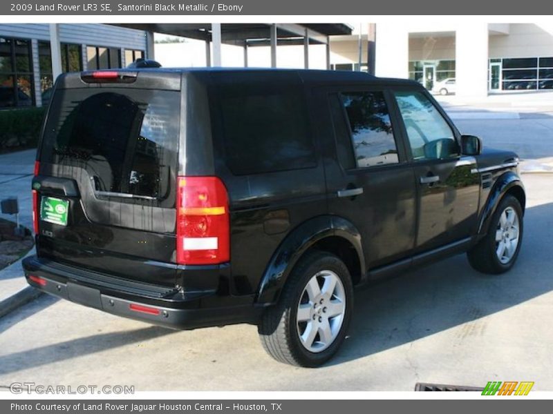 Santorini Black Metallic / Ebony 2009 Land Rover LR3 SE