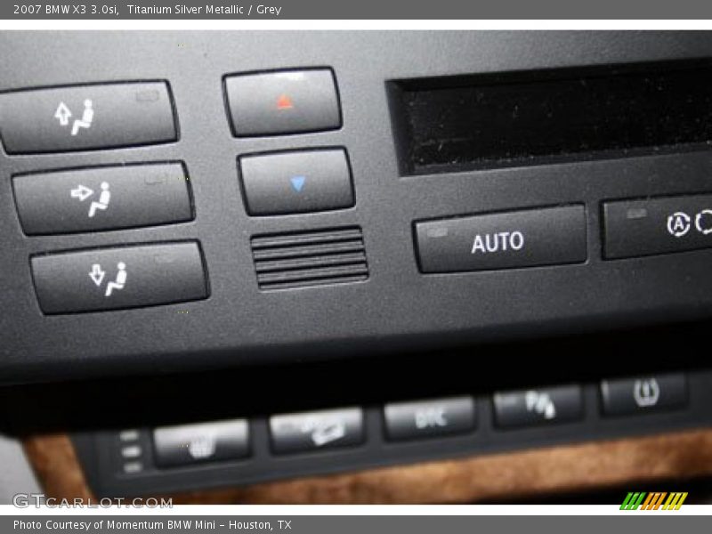 Titanium Silver Metallic / Grey 2007 BMW X3 3.0si