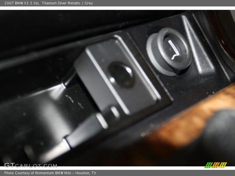 Titanium Silver Metallic / Grey 2007 BMW X3 3.0si