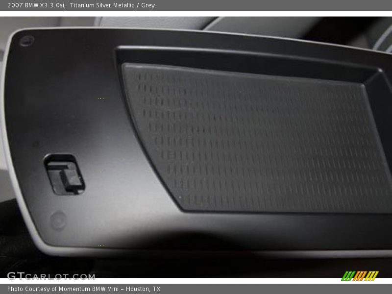Titanium Silver Metallic / Grey 2007 BMW X3 3.0si