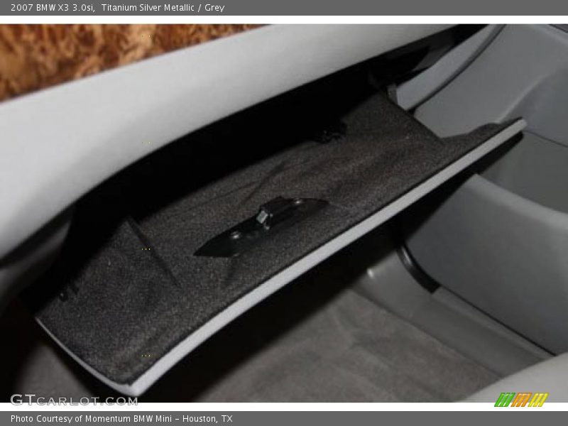 Titanium Silver Metallic / Grey 2007 BMW X3 3.0si