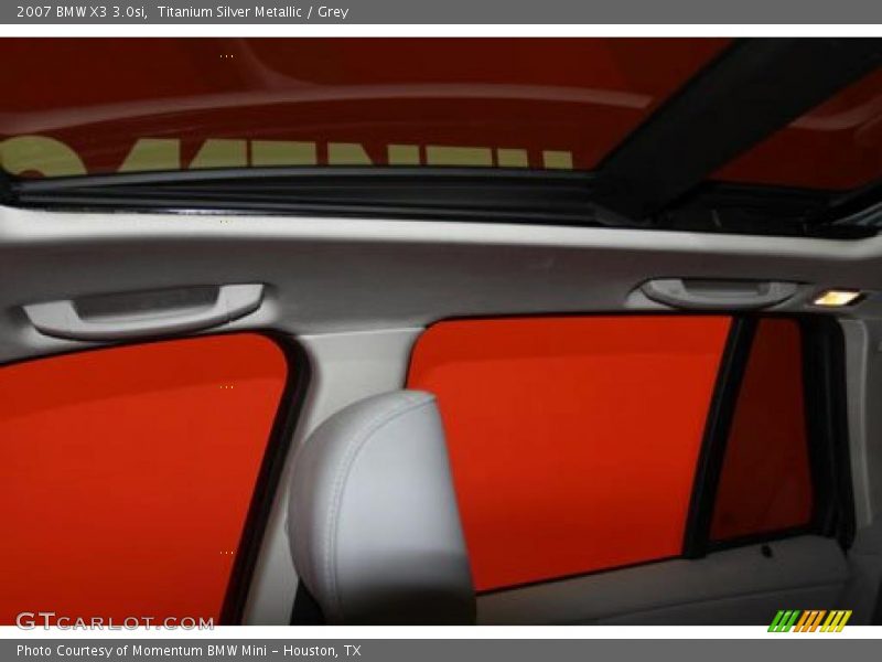 Titanium Silver Metallic / Grey 2007 BMW X3 3.0si