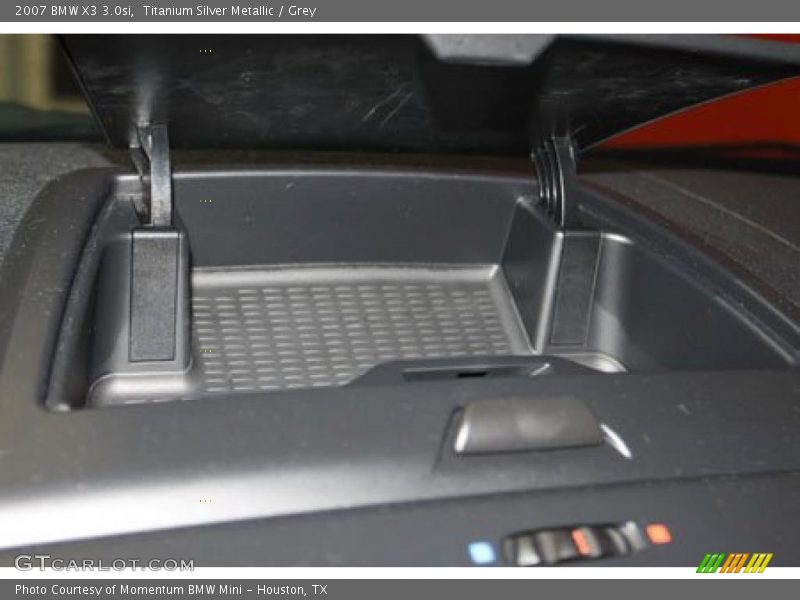 Titanium Silver Metallic / Grey 2007 BMW X3 3.0si