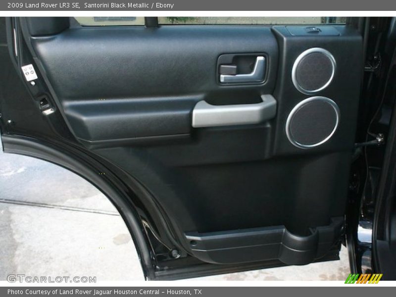 Santorini Black Metallic / Ebony 2009 Land Rover LR3 SE