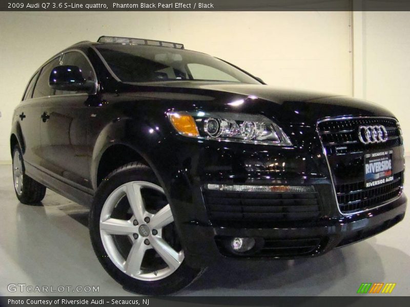 Phantom Black Pearl Effect / Black 2009 Audi Q7 3.6 S-Line quattro