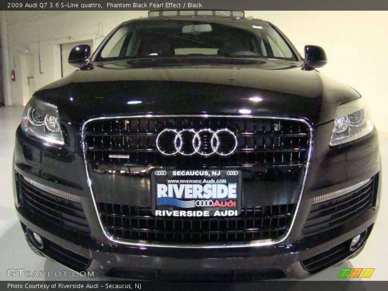 Phantom Black Pearl Effect / Black 2009 Audi Q7 3.6 S-Line quattro