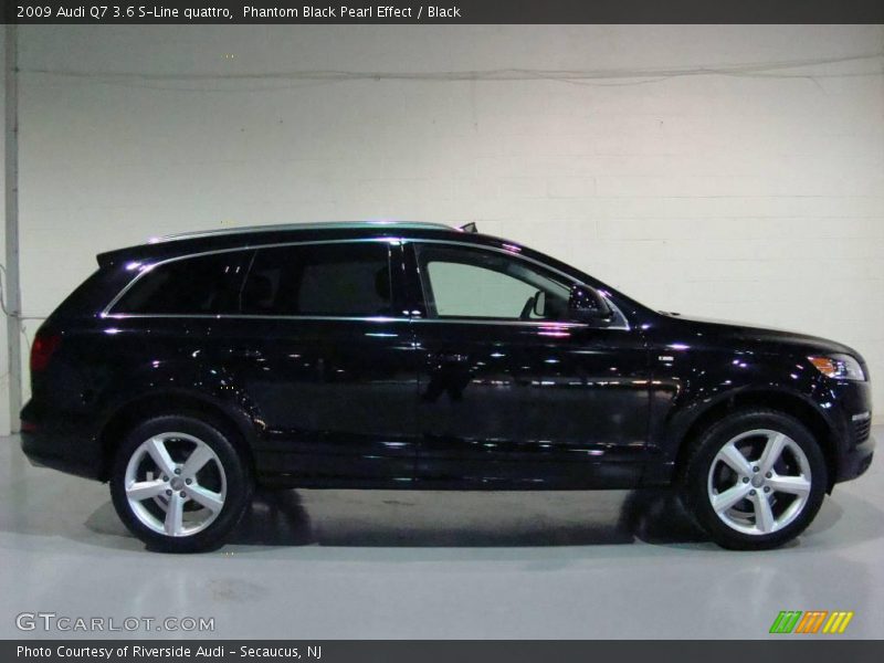 Phantom Black Pearl Effect / Black 2009 Audi Q7 3.6 S-Line quattro