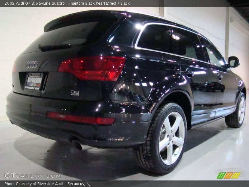 Phantom Black Pearl Effect / Black 2009 Audi Q7 3.6 S-Line quattro