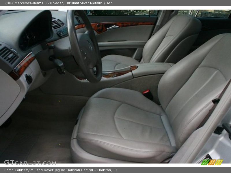  2004 E 320 Sedan Ash Interior