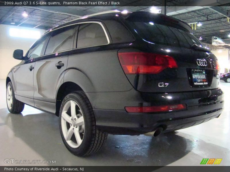 Phantom Black Pearl Effect / Black 2009 Audi Q7 3.6 S-Line quattro