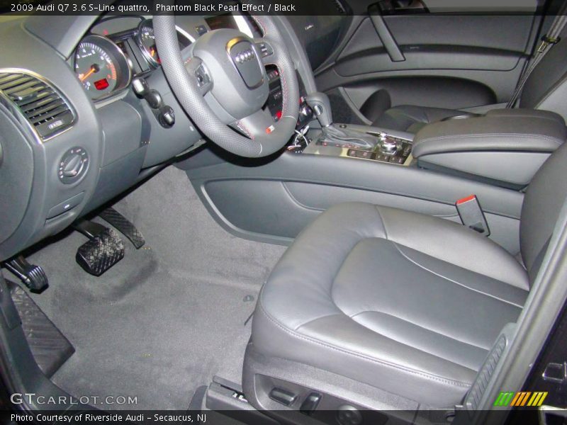 Phantom Black Pearl Effect / Black 2009 Audi Q7 3.6 S-Line quattro