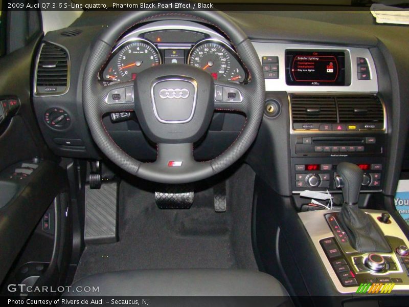 Phantom Black Pearl Effect / Black 2009 Audi Q7 3.6 S-Line quattro