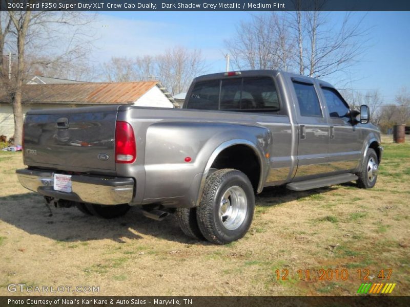  2002 F350 Super Duty XLT Crew Cab Dually Dark Shadow Grey Metallic