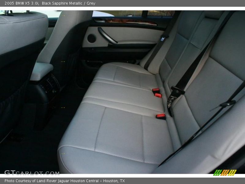 Black Sapphire Metallic / Grey 2005 BMW X5 3.0i