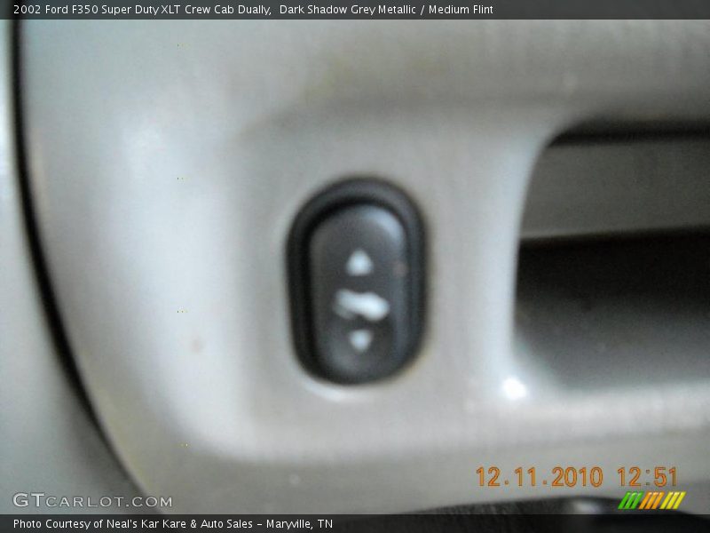 Dark Shadow Grey Metallic / Medium Flint 2002 Ford F350 Super Duty XLT Crew Cab Dually