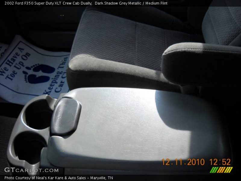 Dark Shadow Grey Metallic / Medium Flint 2002 Ford F350 Super Duty XLT Crew Cab Dually