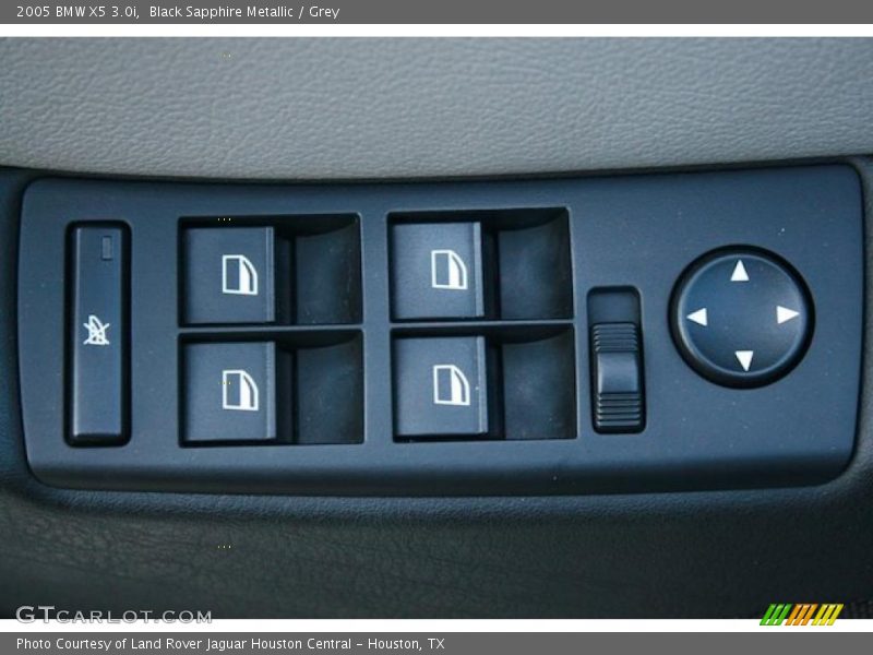 Black Sapphire Metallic / Grey 2005 BMW X5 3.0i
