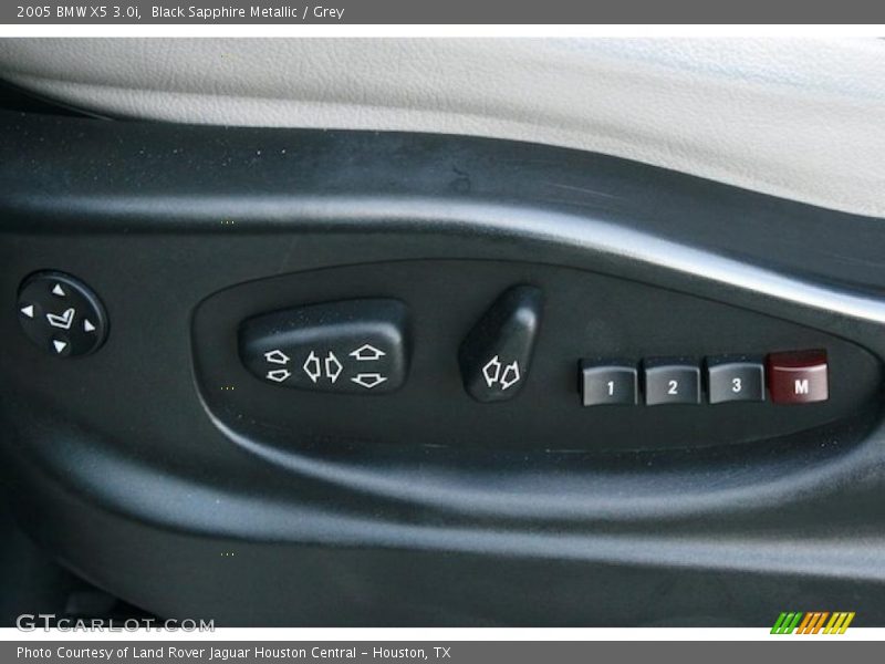 Black Sapphire Metallic / Grey 2005 BMW X5 3.0i