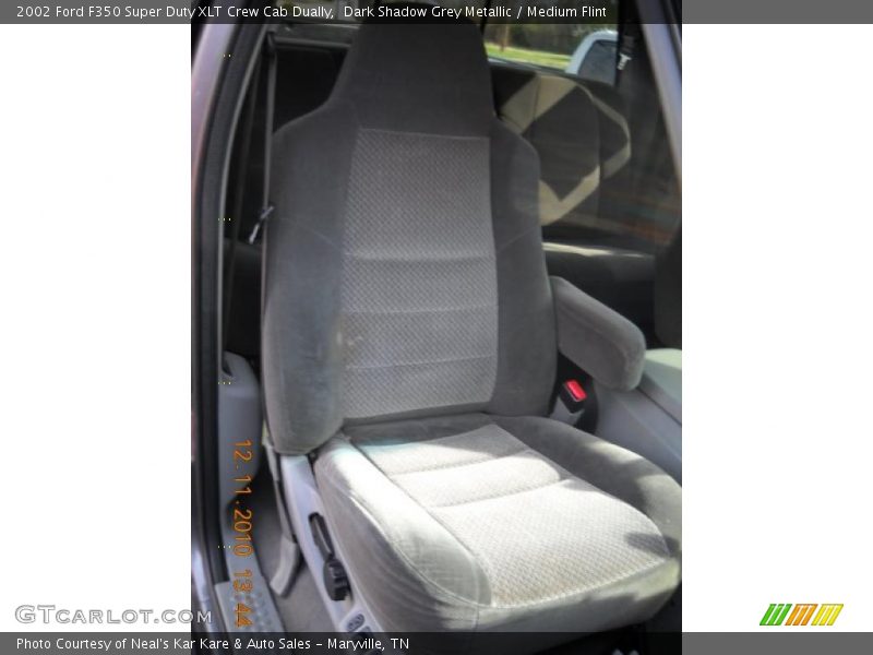 Dark Shadow Grey Metallic / Medium Flint 2002 Ford F350 Super Duty XLT Crew Cab Dually