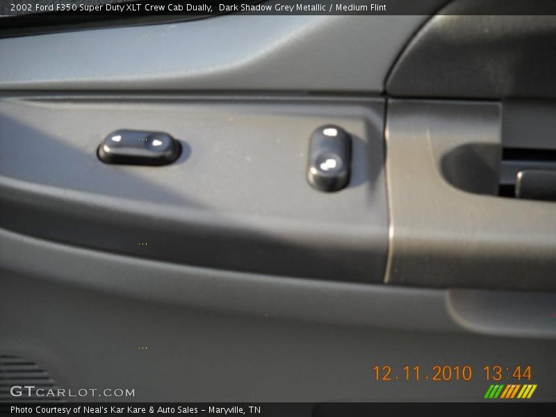 Dark Shadow Grey Metallic / Medium Flint 2002 Ford F350 Super Duty XLT Crew Cab Dually