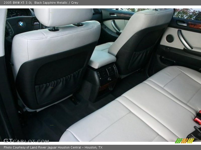 Black Sapphire Metallic / Grey 2005 BMW X5 3.0i